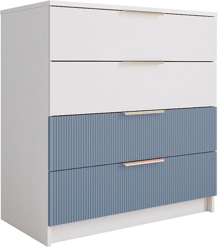 ДСВ Лавис КМД 800.1 (белый/белый софт/лазурь софт)