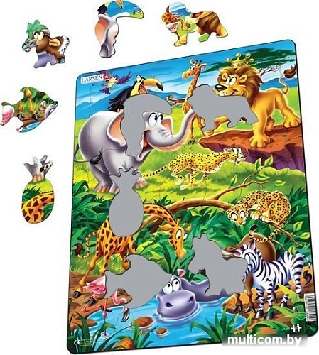 Мозаика/пазл Larsen Животные сафари US16