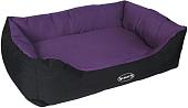 Лежак Scruffs Expedition Box Bed с бортиком 75 см (фиолетовый)