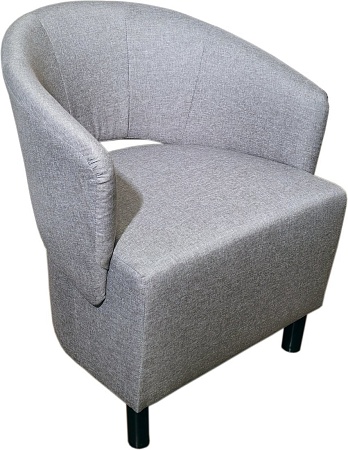 Интерьерное кресло Mio Tesoro Мажор-2 (Lux 05 светло-серый)