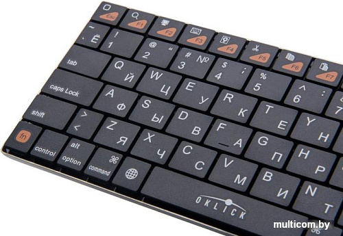 Клавиатура Oklick 840S Wireless Bluetooth Keyboard