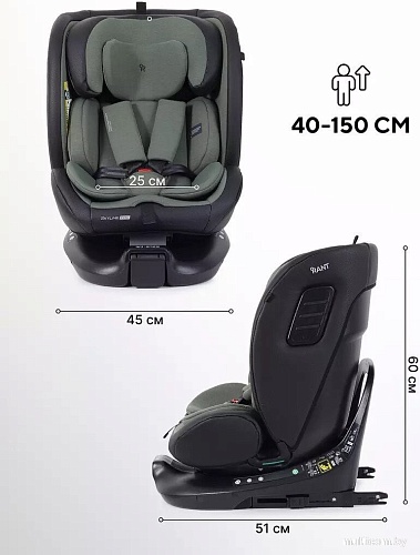 Детское автокресло Rant Skyline Pro YC32 (зеленый)