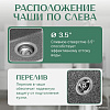 Кухонная мойка Saniteco Rosa (графит)