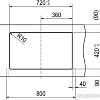 Кухонная мойка Franke Kubus 2 KNG 110-62 125.0512.512 (графит)