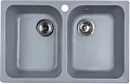 Кухонная мойка Marblan Duas (серебристый)