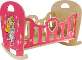 Аксессуары для кукольного домика Woody Кроватка-качалка 01973