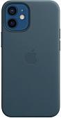 Чехол Apple MagSafe Leather Case для iPhone 12 mini (балтийский синий)