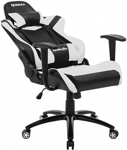 Кресло Raidmax DK606RU (черный/белый)