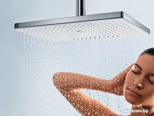 Верхний душ Hansgrohe Rainmaker Select 460 1jet 24002600 (черный/хром)