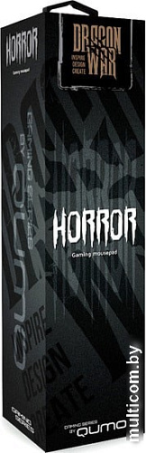 Коврик для мыши QUMO Dragon War Horror
