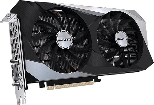 Видеокарта Gigabyte GeForce RTX 3050 WindForce OC 8G GV-N3050WF2OC-8GD