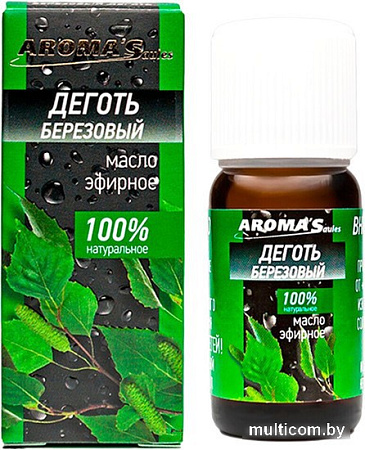 Aroma Saules Эфирное масло Березовый деготь 10 мл