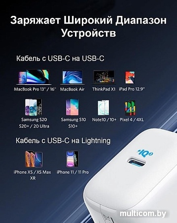 Сетевое зарядное Anker PowerPort III Pod 65W