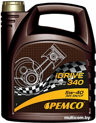 Моторное масло Pemco iDRIVE 340 5W-40 API SN/CF 4л