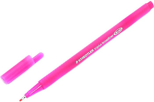 Ручка капиллярная Staedtler Триплюс 338-20 (розовый)