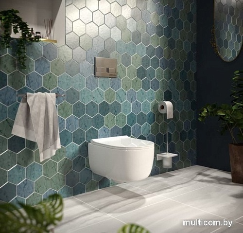 Панель смыва Berges Wasserhaus Novum L3 (глянцевый хром)