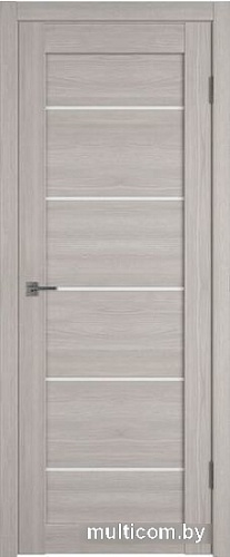 Межкомнатная дверь Atum Pro Х27 70x200 (stone oak, стекло white cloud)