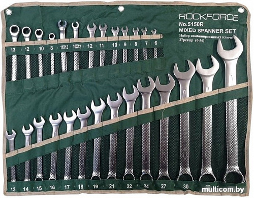 Набор ключей RockForce RF-5150R (27 предметов)