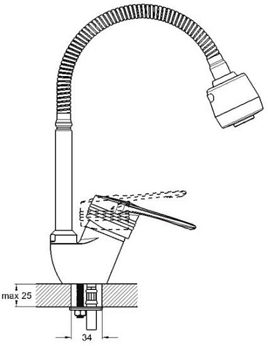 Смеситель Econoce EC0370