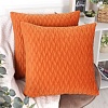 Декоративная подушка Бояртекс Велюр/2-х камерная 45x45 (апельсин)