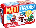 Набор пазлов Puzzle Time Веселый Новый год 4868653 (46 эл)