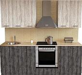 Кухня Хоум Лайн Луиза Люкс 2100 (сосна пасадена/сосна касцина)