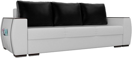 Диван Лига диванов Брион 101778 (белый/черный)