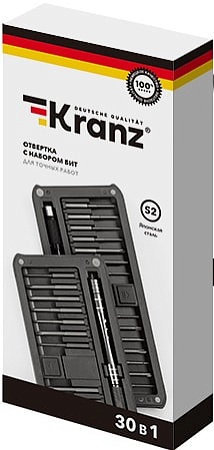 Набор бит Kranz KR-12-4752 (30 предметов)