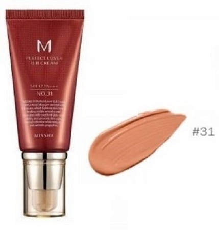 BB-крем Missha M Perfect Cover SPF42/PA+++ 50 мл (тон 31)