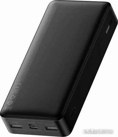 Внешний аккумулятор Baseus Bipow Digital Display 20000mAh (черный)