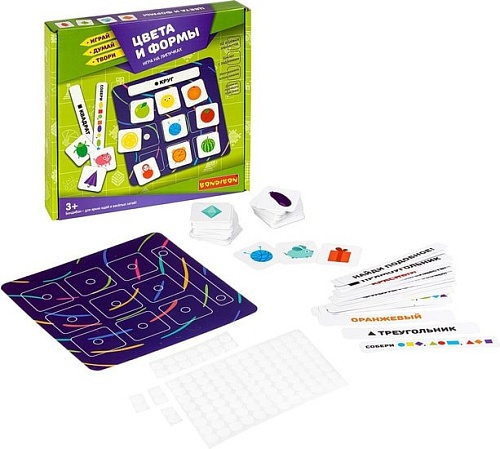 Развивающая игра Bondibon Цвета и формы ВВ3961