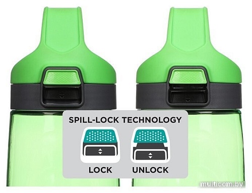 Бутылка для воды Sistema 680 (зеленый)