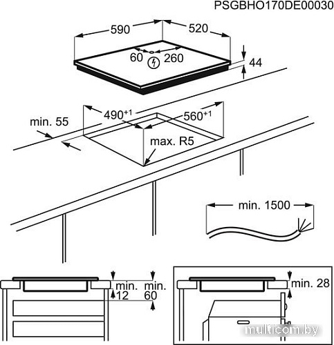 Варочная панель AEG IKE64450FB