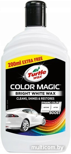 Turtle Wax Полироль Color Magic Bright White Wax 500 мл 52712