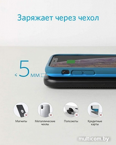 Беспроводное зарядное Anker PowerWave Pad