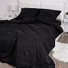 Постельное белье Миланика Блэк 175x217 (поплин г/к)