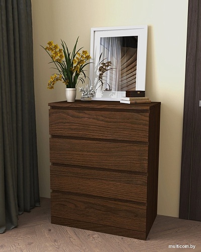 Комод Mio Tesoro Varma Prime 4 (коричневый)