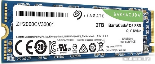 SSD Seagate BarraCuda Q5 2TB ZP2000CV3A001