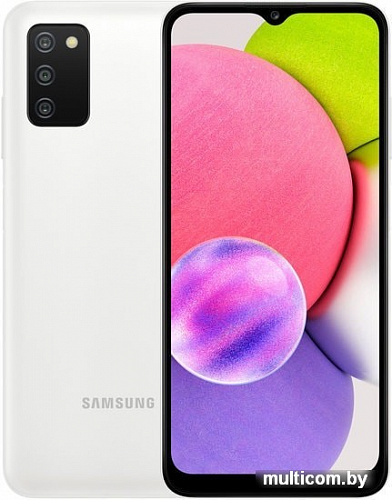 Смартфон Samsung Galaxy A03s SM-A037F 3GB/32GB (белый)
