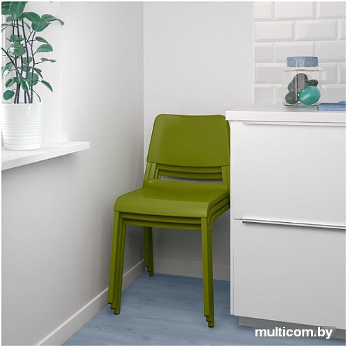 Стул Ikea Теодорес (зеленый) 903.509.42