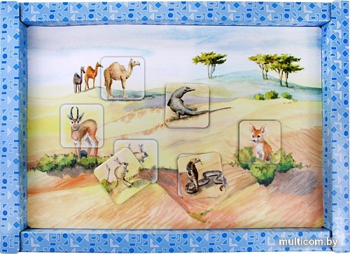 Магнитная доска Десятое королевство Магнитные истории. Бегемотик ищет друзей 02653