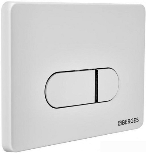 Панель смыва Berges Wasserhaus Novum D1 (белый)