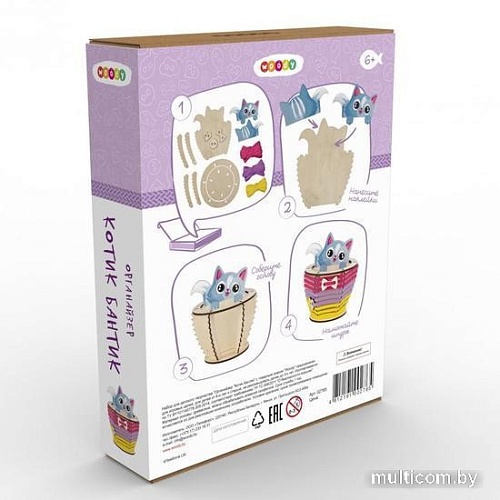 3Д-пазл Woody Котик Бантик 02765