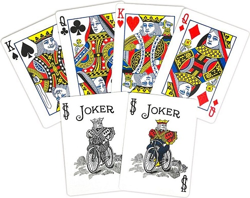 Игральные карты Bicycle Rider Back International Standard Index Blue 1033762-b