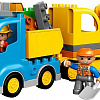 Конструктор LEGO Duplo 10812 Грузовик и гусеничный экскаватор