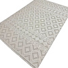 Ковер для жилой комнаты Radjab Carpet Поло Прямоугольник EN 268 12455RK (0.8x1.5, Cream)