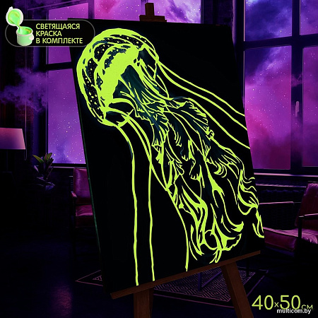 Картина по номерам Молли Красивая медуза 40x50 FHR0584