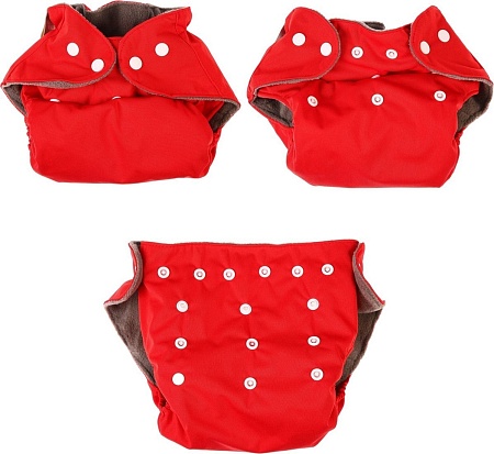 Многоразовый подгузник Крошка Я 9524649 (красный)