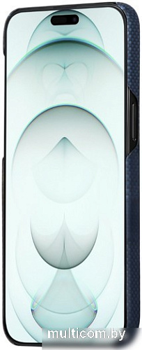 Чехол для телефона Pitaka MagEZ Case 4 для iPhone 15 Pro Max (over the horizon, синий)