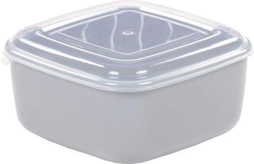 Контейнер Полесье №36 с крышкой (900 мл, дымчатый)